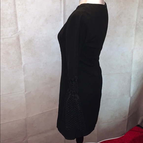 LuLu Black Lacey Sleeved Fun Casual Dress - Picture 5 of 9